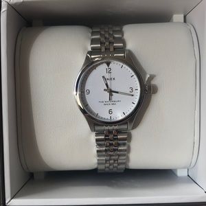 Timex Waterbury silver women’s watch